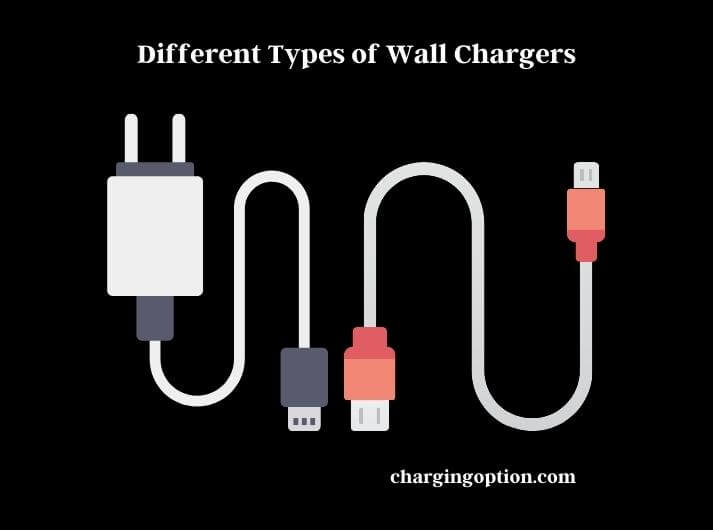 different types of wall chargers
