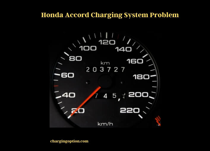 honda accord charging system problem