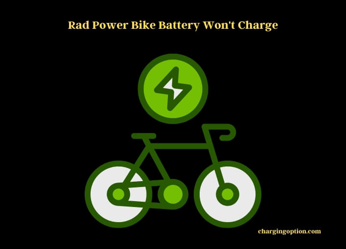rad power bike battery won't charge