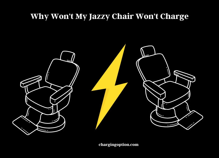 why won't my jazzy chair won't charge