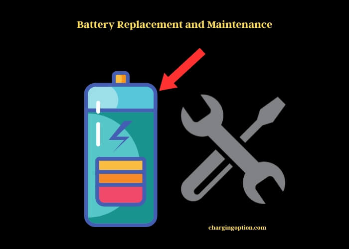 battery replacement and maintenance