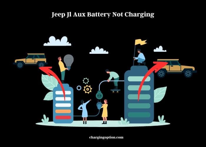 jeep jl aux battery not charging