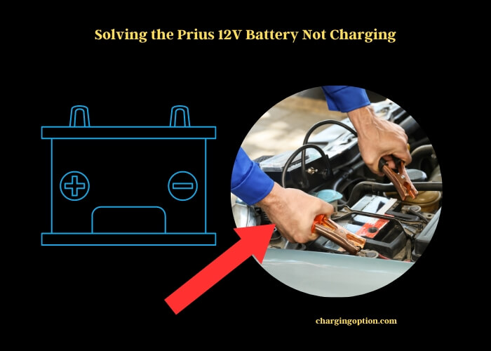 solving the prius 12v battery not charging