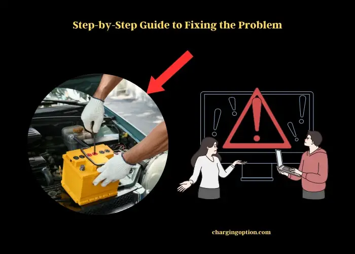 step-by-step guide to fixing the problem