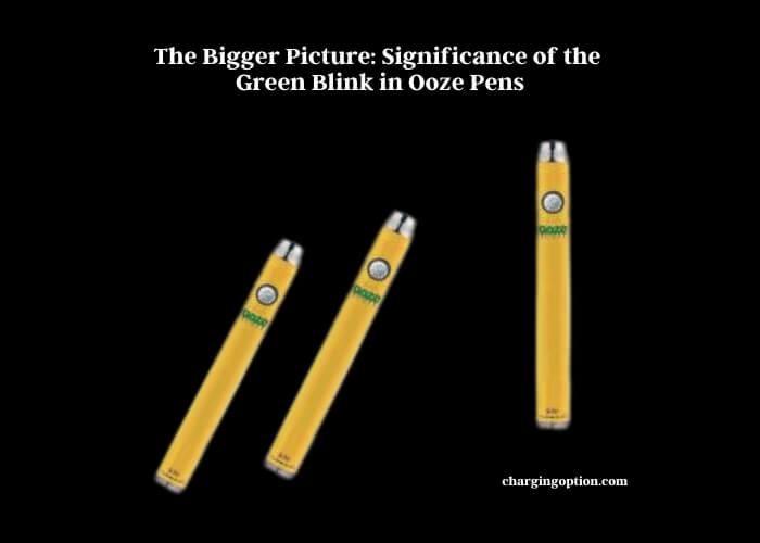 Ooze Pen Blinks When Cartridge Is In Troubleshooting the Green Blink on Your Ooze Pen After Charging