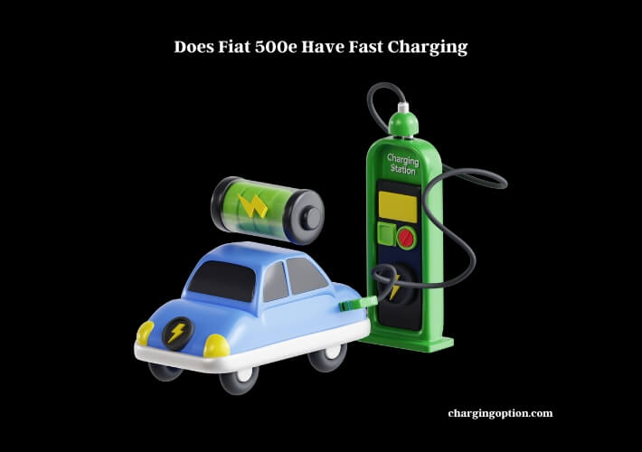 does fiat 500e have fast charging