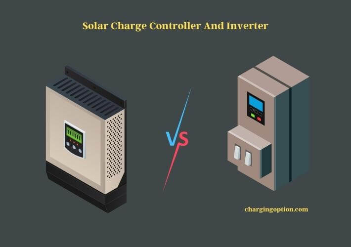 solar charge controller and inverter