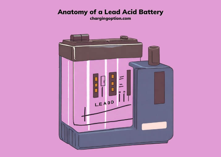 anatomy of a lead acid battery