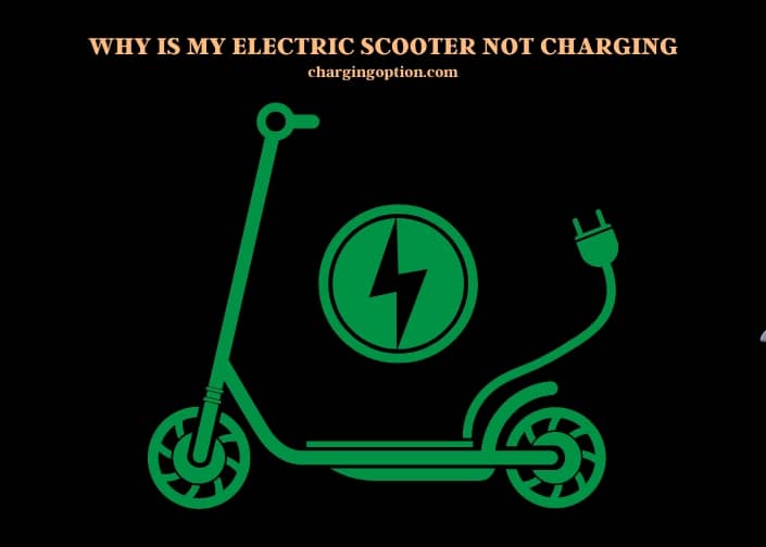 why is my electric scooter not charging