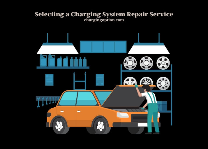 selecting a charging system repair service