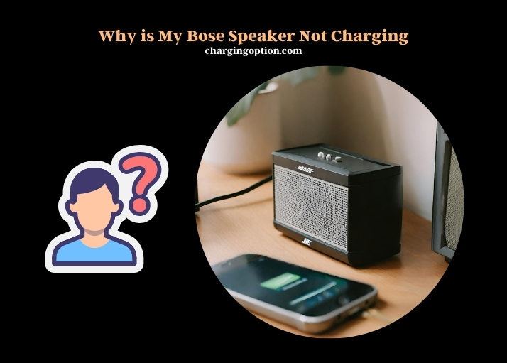 why is my bose speaker not charging