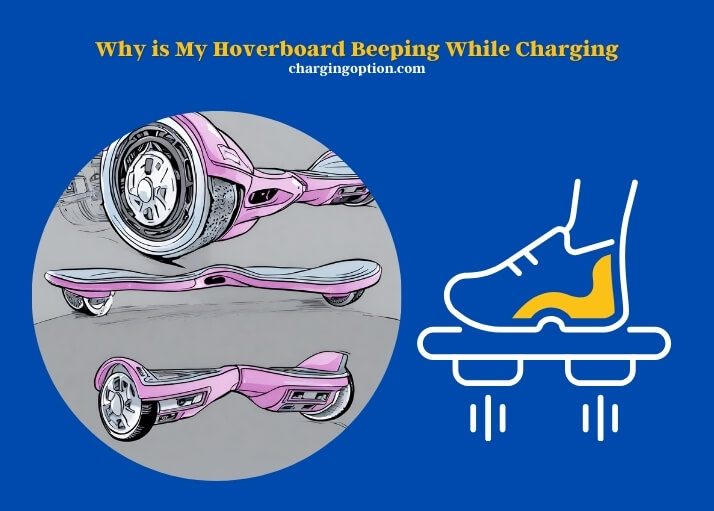 why is my hoverboard beeping while charging